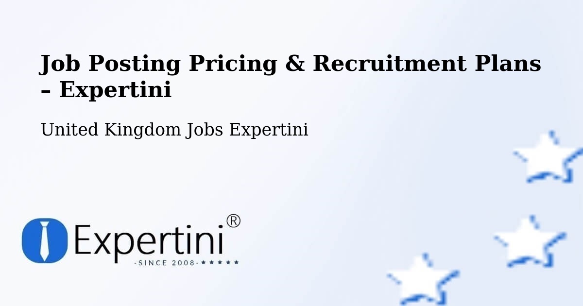 Job Posting Pricing & Recruitment Plans – Hastings - Hastings, United Kingdom Jobs Expertini